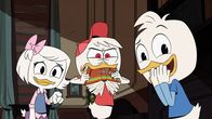 DuckTales – L-R: Webbigail Vanderquack, Huey Duck, Dewey Duck