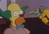 Die Simpsons – Als Krusty-Doppelgänger wird Homer von der Mafia bedroht.