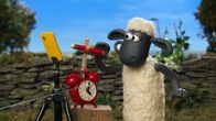 Shaun das Schaf – Mit dieser erstklassigen Kamerafalle will Shaun den flinken Nussdieb auf frischer Tat ertappen.