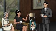 Archer – (v.l.n.r.) Malory Archer; Lana Kane; A.J.; Sterling Archer