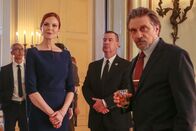 Quantico – Marcia Cross (Claire Haas), Dennis Boutsikaris (Henry Roarke).
