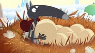 Wolf – Wolf glaubt, Essen gefunden zu haben.