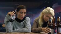 The Cage – L-R: Eva (Karina Velasquez), Dafne (Ananda Troconis)