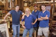 Auction Kings – Auction Kings, from left to right: Paul Brown, Cindy Shook, Delfino Ramos, Jon Hammond. Uncovering an array of treasures, from 19th century vampire hunting kits and fossilized dinosaur teeth to meteorites, autographed guitars and jewel encrusted gold pencils; Discovery Channel's ÔAuction KingsŐ follows Atlanta auction house owner Paul Brown and the crew at Gallery 63 as they hunt for and auction America's most unusual rarities. Delve into the world of unique and timeless items that take you back to historical moments and watch Paul and his dedicated team as they prepare for the auctions. A fascinating insight into the long-standing tradition of auctioning, ÔAuction KingsŐ takes you on a captivating journey from sourcing the items right through to selling them. How much will these amazing items be worth?