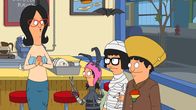Bob's Burgers – Sie sind gezwungen, zu Teddys Kostümparty zu gehen (l-r: Linda, Louise, Tina, Gene)
