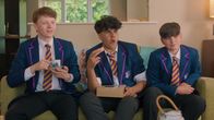 High Hoops – Teatime mit Conor, Clanger und Ben - begeistert lauschen sie Tante Fidelma.