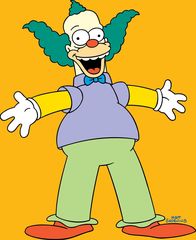 Die Simpsons – (19. Staffel) - Krusty der Clown hat eine eigene Fernsehshow und stellt eine übertriebene Albernheit zur Schau ...