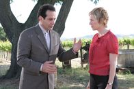 Monk – L-R: Monk (Tony Shalhoub) nähert sich mit seiner Assistentin Natalie (Traylor Howard) der Lösung des Falls.