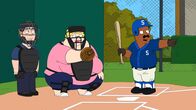 The Cleveland Show – Kendra Krinklesac (m.), Cleveland Brown (r.)