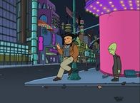 Futurama – L-R: Zapp Brannigan, Kif Kroker
