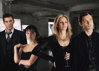 Hautnah – Unklare Verhältnisse: Clive Owen als Larry, Natalie Portman als Alice, Julia Roberts als Anna, Jude Law als Dan (Copyright SRF)
