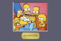 Die Simpsons – (23. Staffel) - Die Simpsons: Maggie (3.v.l.), Marge (l.), Homer (2.v.l.), Bart (2.v.r.) und Lisa Simpson (r.) ...