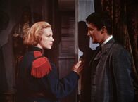 Svengali – Trilby (Hildegard Knef, l.); Billy (Terence Morgan, r.)