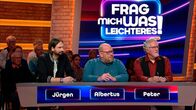 Frag mich was Leichteres! – Die Kandidaten: Jürgen Boese (41, Oldenburg), Albertus Akkermann (56, Borkum) und Peter Gerdes (68, Leer, v. l. n. r.).