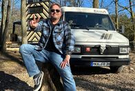 Der Camping-Check – Friso Richter mit seinem Oldtimer-Wohnmobil "Pamela".