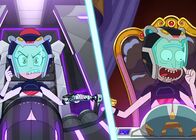 Rick and Morty – v.li.: Kendra, Rick