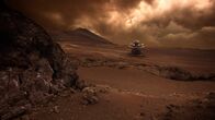Die Planeten – Die Venus ist von einer dichten Wolkenschicht bedeckt. Bis die sowjetischen "Venera"-Sonden auf ihr landeten, wusste man nicht, wie es darunter aussieht. Die Wolken verhüllen auch die bewegte Vergangenheit der Venus.