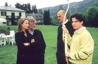 Die Neue - Eine Frau mit Kaliber – (v.li.) Doris Schretzmayer, Heinz Marecek, Erich Altenkopf, Fritz Karl.