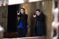 Unforgettable – L-R: Carrie Wells (Poppy Montgomery) und Detective Al Burns (Dylan Walsh).