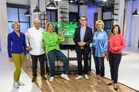 Leichter leben – Moderatoren Elena Uhlig und Dr. Johannes Wimmer, Gabriele Pochhammer (Thema: Partnervermittlung für ältere Menschen) sowie Barbara Wentzel (Thema: Schlaganfall).