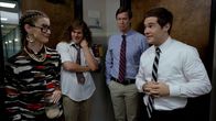 Workaholics – Blake Henderson (Blake Anderson, 2.v.l.), Anders Holmvik (Anders Holm, 2.v.r.), Adam DeMamp (Adam DeVine, r.)