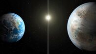 Spacetime – Obgleich sich Erde und Kepler-452b in ihren Klimata sehr ähneln, ist letzterer etwa 60 Prozent größer als unser Heimatplanet.