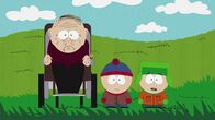 South Park – L-R: Marvin "Grandpa" Marsh, Stan, Kyle