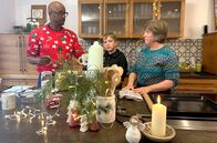 Yared kommt rum – Weihnachtskekse backen auf dem Milchhof Solte.