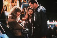 Tödliche Gedanken – Schon wieder gibt es Streit zwischen Joyce (Glenne Headly, l.) und ihrem abscheulichen Mann James (Bruce Willis, r.). Cynthia (Demi Moore, M.) kann nichts dagegen tun ...