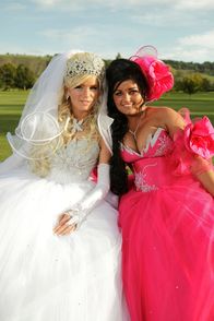 My Big Fat Gypsy Wedding – Bridget's wedding in Trowbridge, Wiltshire, filmed for Channel Four's "My Big Fat Gypsy Wedding" 09/09/2010...photo by Sam Frost...