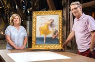 Die Scheune – Christina Spanier und Tilman Holly samt Gemälde