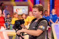 1, 2 oder 3 – Kamerakind Thomas sorgt für spannende Aufnahmen aus dem "1, 2 oder 3"-Studio.