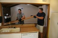 Die Super-Makler - Top oder Flop? – Bei ihrem gemeinsamen Projekt können sich Tarek (l.) und Pete (r.) körperlich verausgaben und haben dabei Großes vor ...