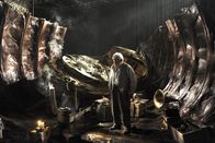 Pinocchio – Pinocchios „Vater“ Geppetto (Mario Adorf) landet im Bauch des Wals.
