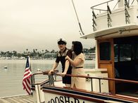 Married with Secrets – Bill and Nancy on their boat at the marina.
