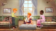 Tom Sawyer – Tom und Sid bieten Jenny an erst einmal bei ihnen unterzukommen.