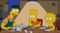 Die Simpsons – Hat Marge (l.) mit ihrem Sandwichladen Erfolg? Bart (M.) und Lisa (r.) helfen ihr bei den Berechnungen ...