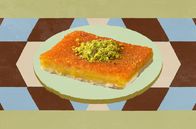 Küchen der Welt – Die reichhaltige und cremige Süßspeise Kunafa ist in Jordanien ein absolutes Muss.