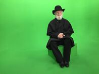 Terra X: Sternstunden der Evolution – Verblüffende Ähnlichkeit: Unser Darwin-Double im Greenscreen-Studio.