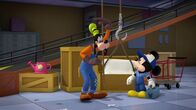 Micky Maus Wunderhaus – L-R: Goofy, Mickey Mouse