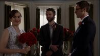 The Blacklist – L-R: Elizabeth Keen (Megan Boone), Christopher Maly (Peter Scanavino) und Tom Keen (Ryan Eggold)