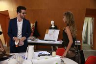 Modern Family – L-R: Gavin Sinclair (Michael Urie), Haley Dunphy (Sarah Hyland)