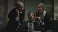 Corporate – L-R: John (Adam Lustick), Jake (Jake Weisman), Kate (Anne Dudek)