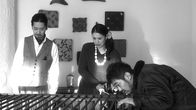 Miss Zombie – L-R: Teramoto (Tôru Tezuka), Shizuko (Makoto Togashi), Maintenance man (Tateto Serizawa)