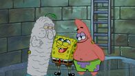 SpongeBob Schwammkopf – L-R: Squidward, SpongeBob, Patrick