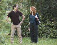 Desperate Housewives – Bens (Charles Mesure, l.) Plan bringt Bree (Marcia Cross, r.) und ihre Freundinnen in eine missliche Lage ...