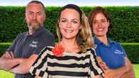 Duell der Gartenprofis – Von links: Frank Dietrich, Eva Brenner, Alexandra Lehne