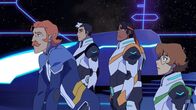 Voltron: Legendärer Verteidiger​​ – l-r: Coran, Shiro, Hunk, Pidge