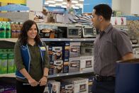 Superstore – Pictured: (l-r) Amy (America Ferrera) , Alex (Vladimir Caamano)