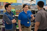 Superstore – Pictured: (l-r) Jonah (Ben Feldman) , Dina (Lauren Ash)
